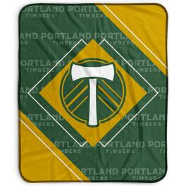 Pegasus - Portland Timbers 50" x 60" Diamond Logo Fleece Blanket - Multicolor