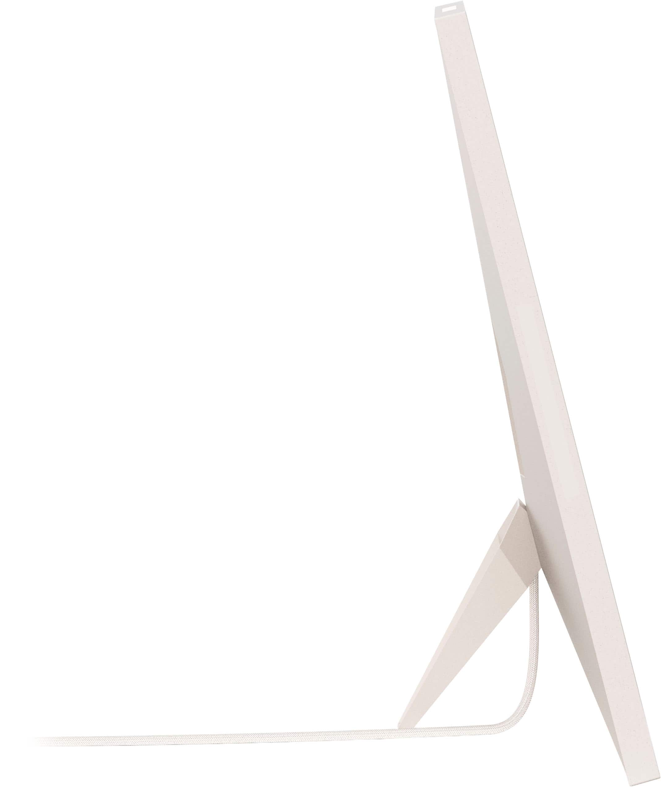 Back. Aura Home - 12" HD Wifi Aspen Matted Clay- Digital Photo Frame by Aura - Matted Clay.