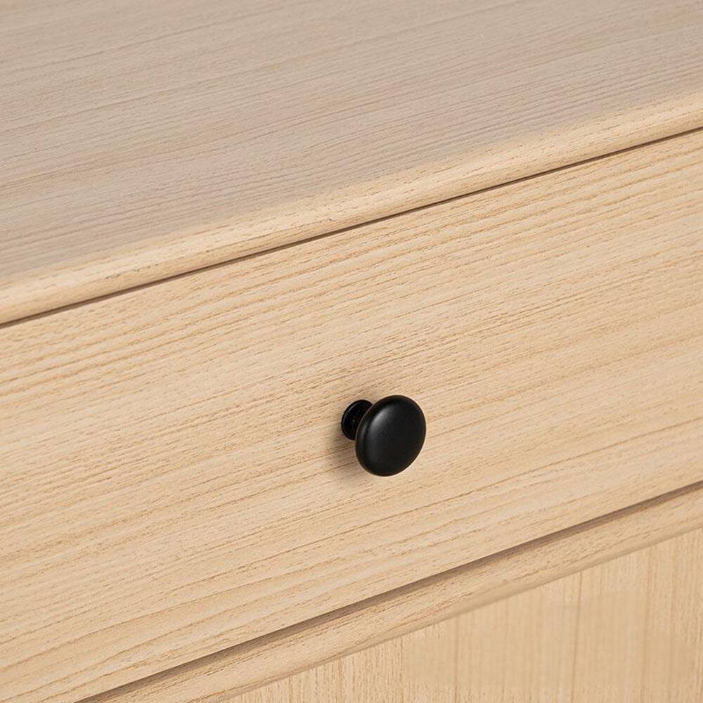 Alt View 9. Boyel Living - Storage Cabinet with Drawer Pet Friendly Side Table with Open Shelf Mid Century Natural Finish - Natural.