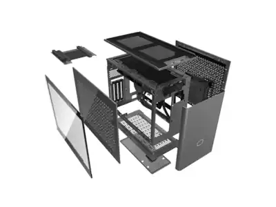 Cooler Master NR200P MAX V2 SFF with 280mm AIO, 850W SFX Gold Cooler Master NR200P MAX V2 SFF with 280mm AIO, 850W SFX Gold