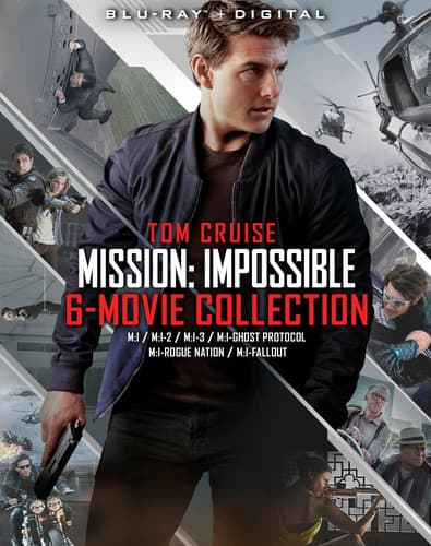 Front. Mission: Impossible: 6-Movie Collection   - BLU-RAY.