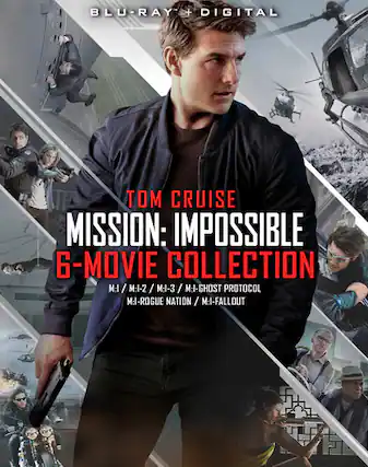 Front. Mission: Impossible: 6-Movie Collection - BLU-RAY.
