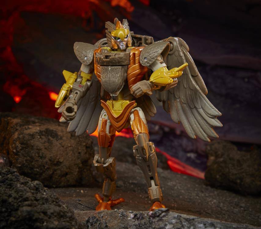 Alt View 5. Transformers - KD-09 Airazor Japanese Version | Transformers War for Cybertron War For Cybertron Kingdom.