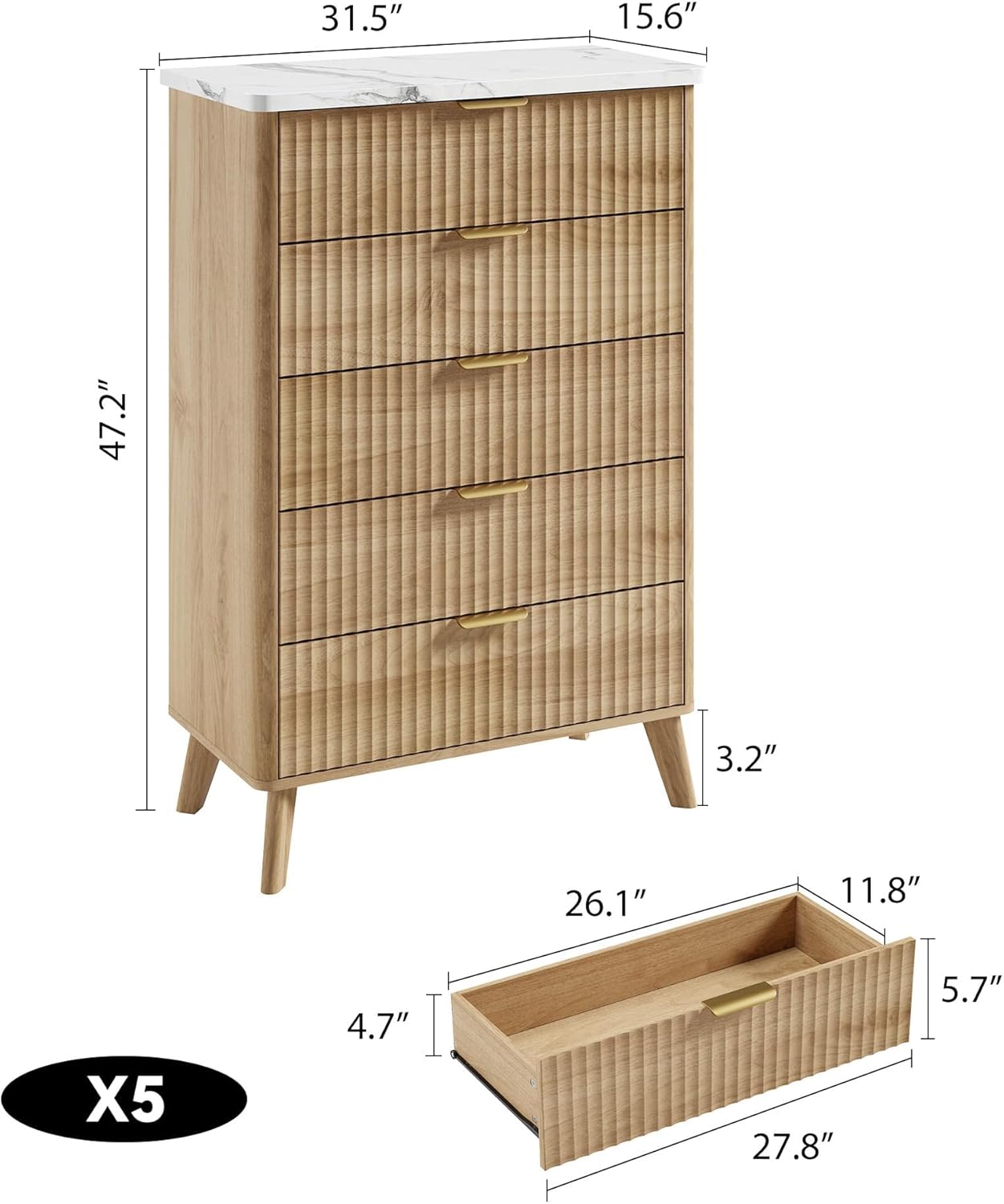 31.5" 15.6" 47.2" 3.2" 26.1" 11.8" X5 4.7" 27.8" 5.7"