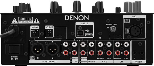 Best Buy: Denon DJ 2-Channel Professional Digital Mixer DN-X600