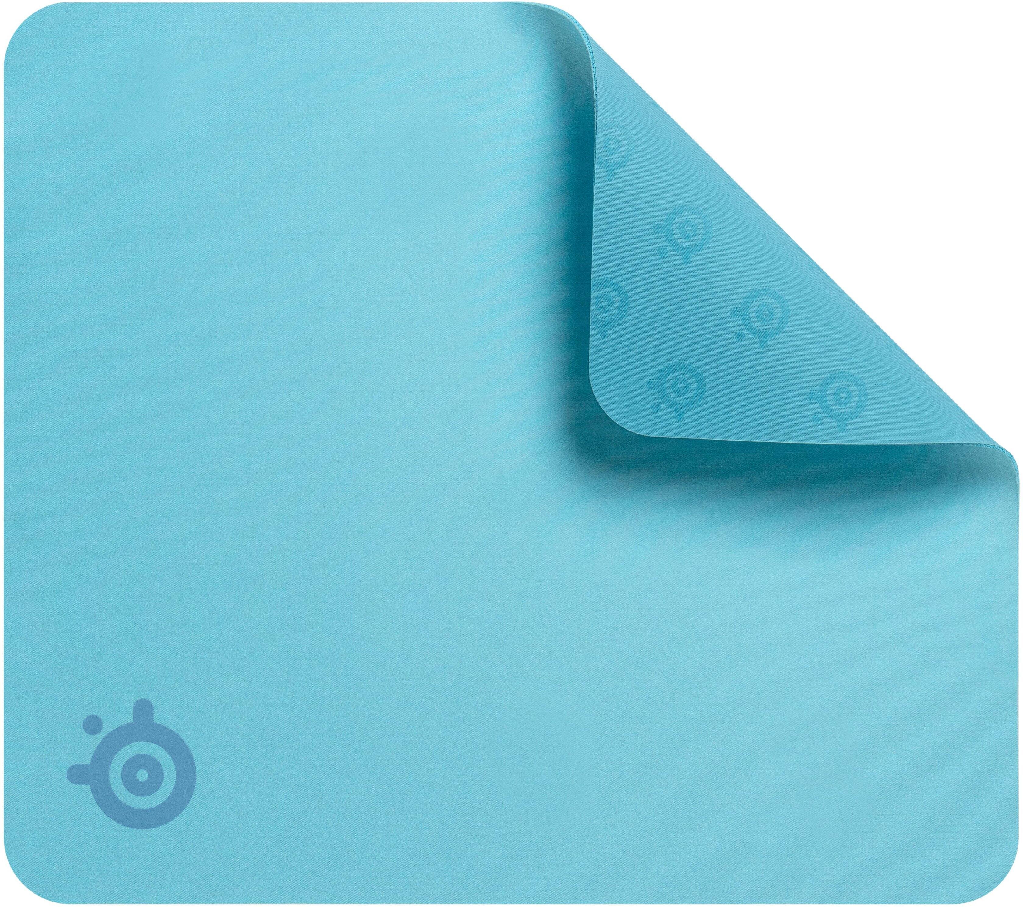 Alt View 3. SteelSeries - QcK Cloth Gaming Mouse Pad (Medium) - Aqua.