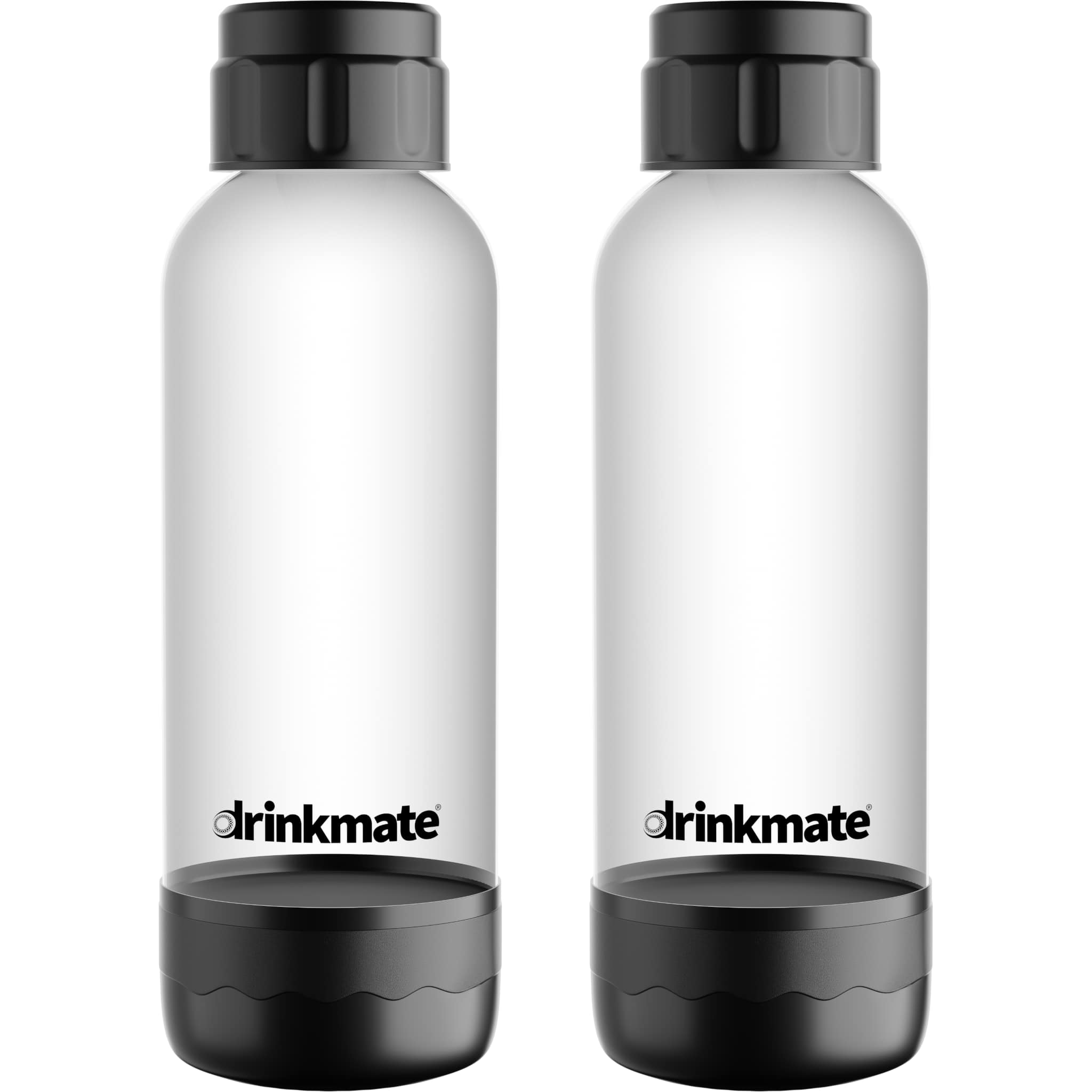 Drinkmate - 1 Liter Bottles - Twin Pack - Matte Black price history on PriceWatchPro