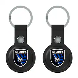 Keyscaper - San Jose Earthquakes San Jose Earthquakes Two-Pack Insignia AirTag Holders - No Size - Black