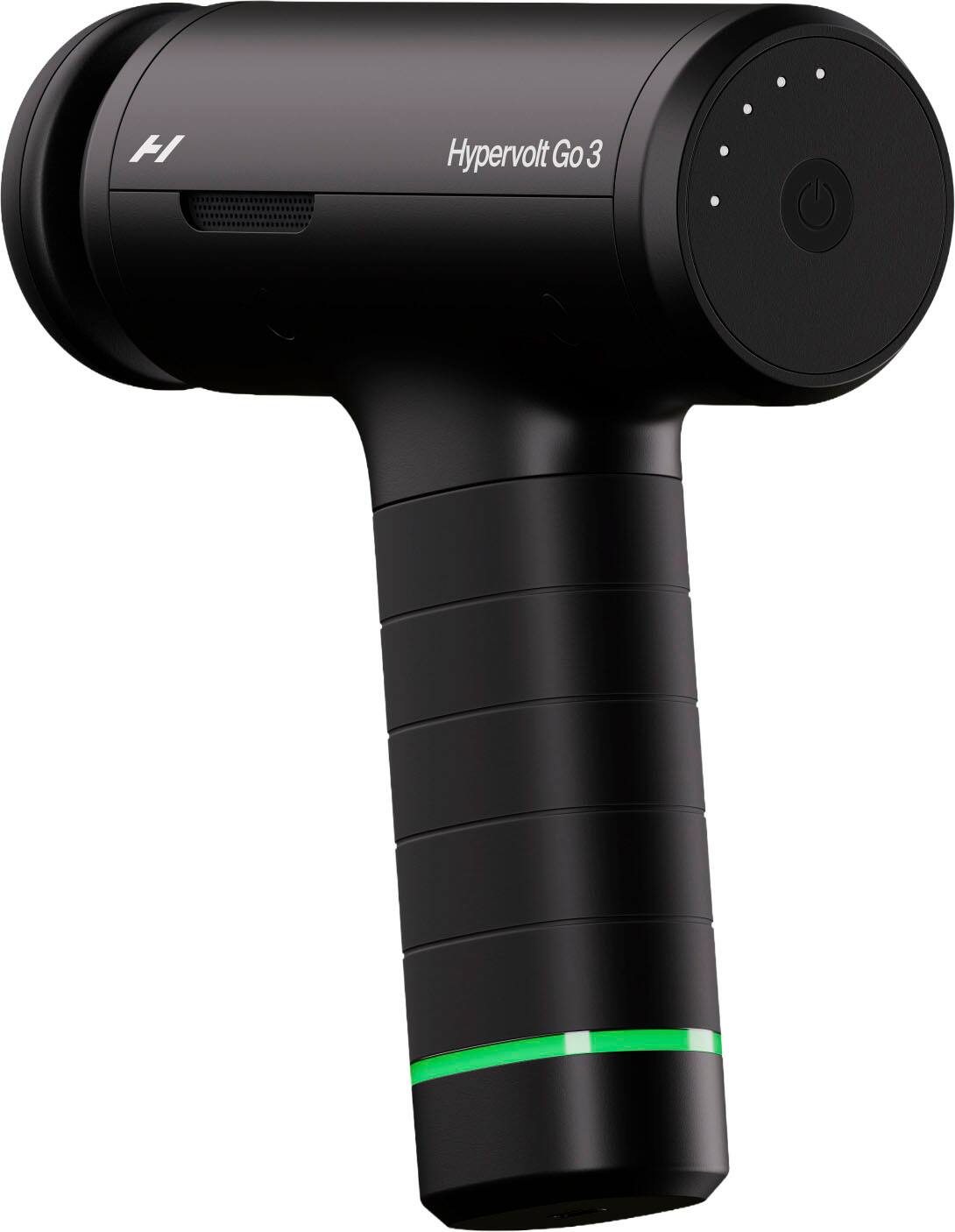 Angle. Hyperice - Hypervolt Go 3 - Black.