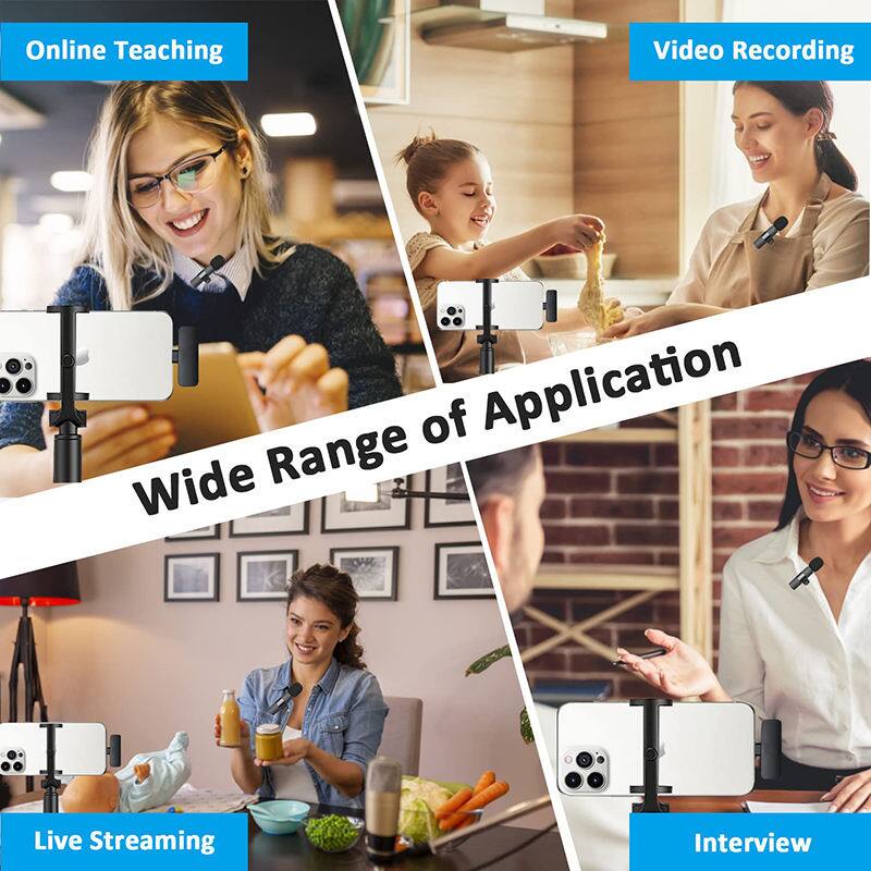 Wide Range of Application

- Online Teaching
- Video Recording
- Live Streaming
- Interview