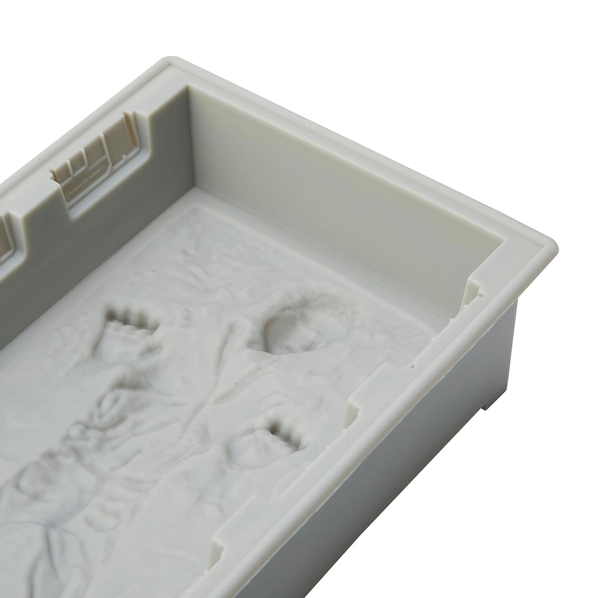 Alt View 3. Star Wars - Star Wars Han Solo In Carbonite Deluxe Large Size Silicone Ice Tray - White.
