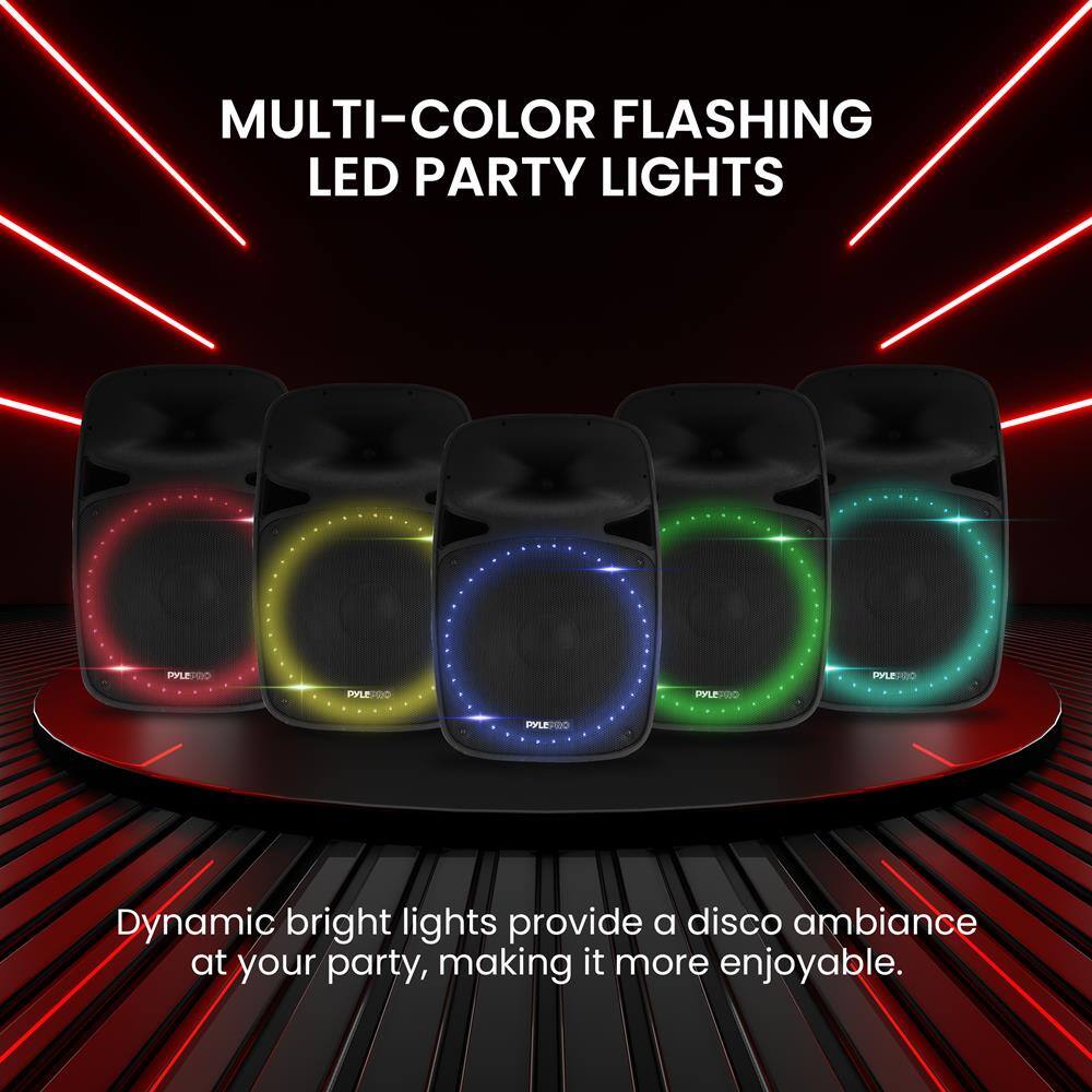 MULTI-COLOR FLASHING LED PARTY LIGHTS

Dynamic bright lights provide a disco ambiance at your party, making it more enjoyable.