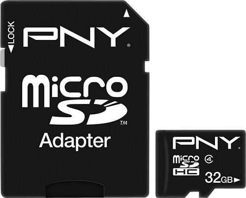  PNY - 32GB microSDHC Class 4 Memory Card