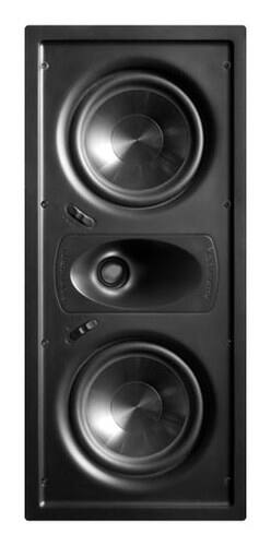 Front Standard. TruAudio - Ghost HT Series Dual 6-1/2" In-Wall Speaker (Each).