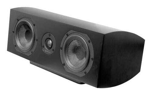 Front Standard. TruAudio - TruCinema Pro Series Dual 6-1/2" 2-Way LCR Center-Channel Speaker.