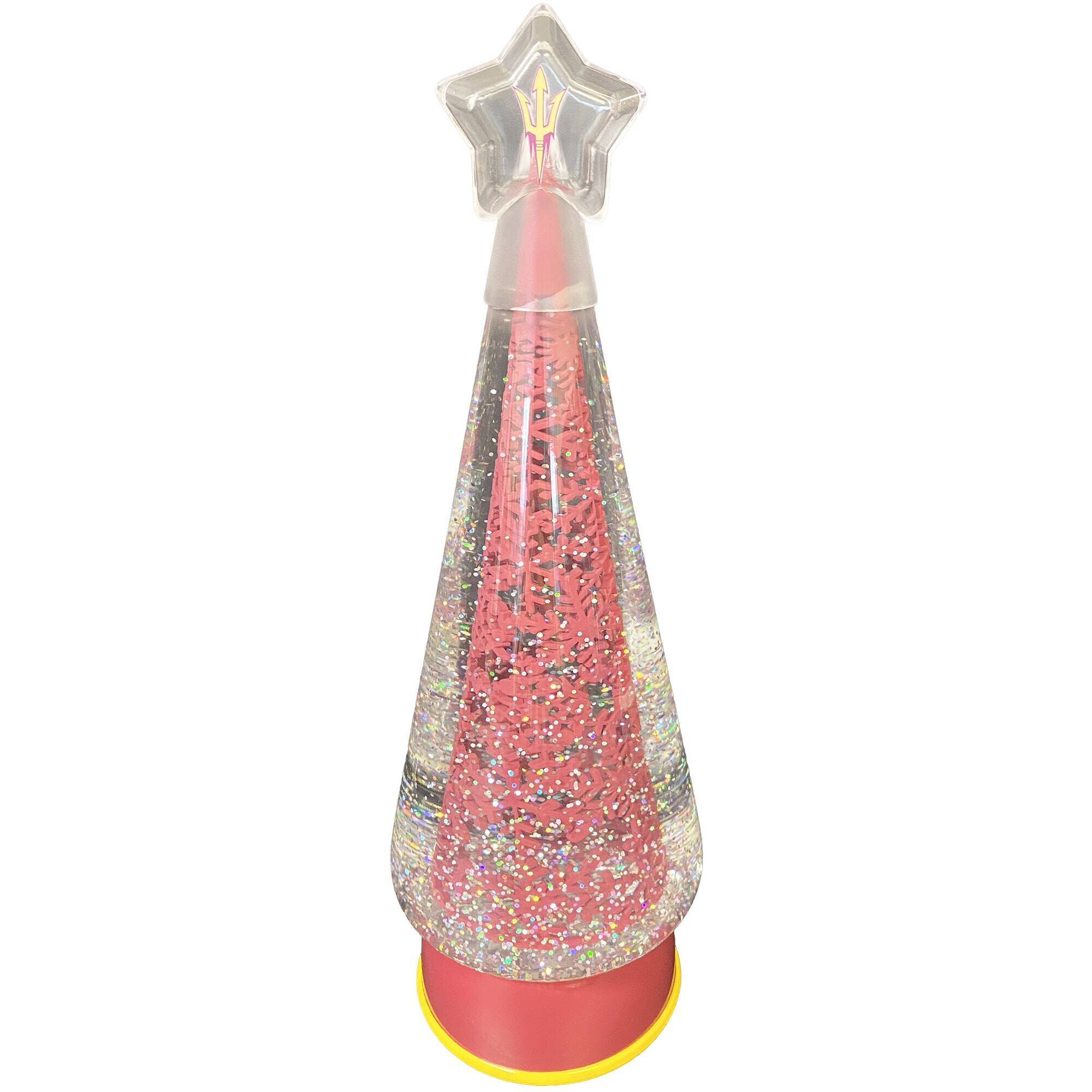 Alt View 1. Santa's Workshop - Arizona State Sun Devils 12" Tree Globe - Red.