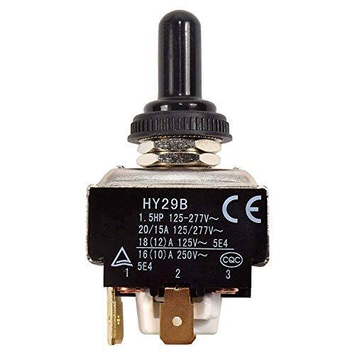 HY29B  
CE  
1.5HP 125-277V  
20/15A 125/277V  
18 (12) A 125V  
16 (10) A 250V  
CQC  
5E4  
1 2 3