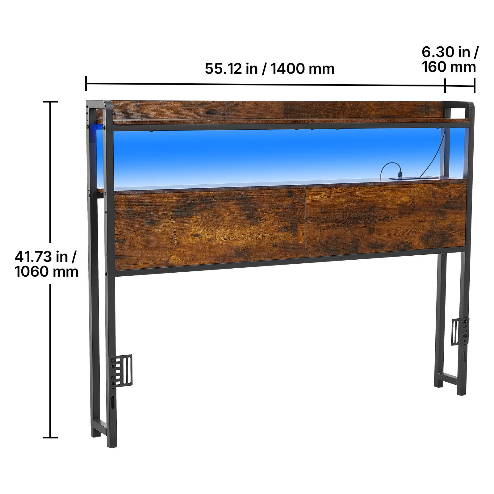 55.12 in / 1400 mm  
6.30 in / 160 mm  
41.73 in / 1060 mm