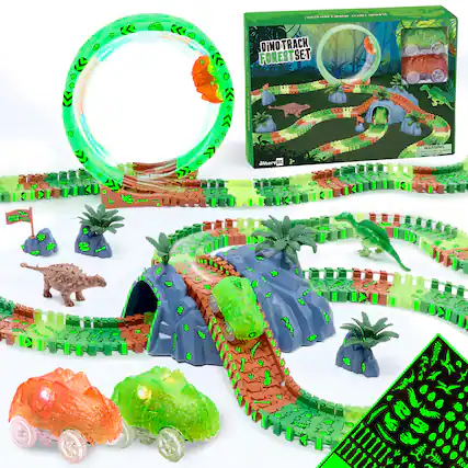 DinoTrack Forest Set
1 Year
Jitory
3+
WARNING