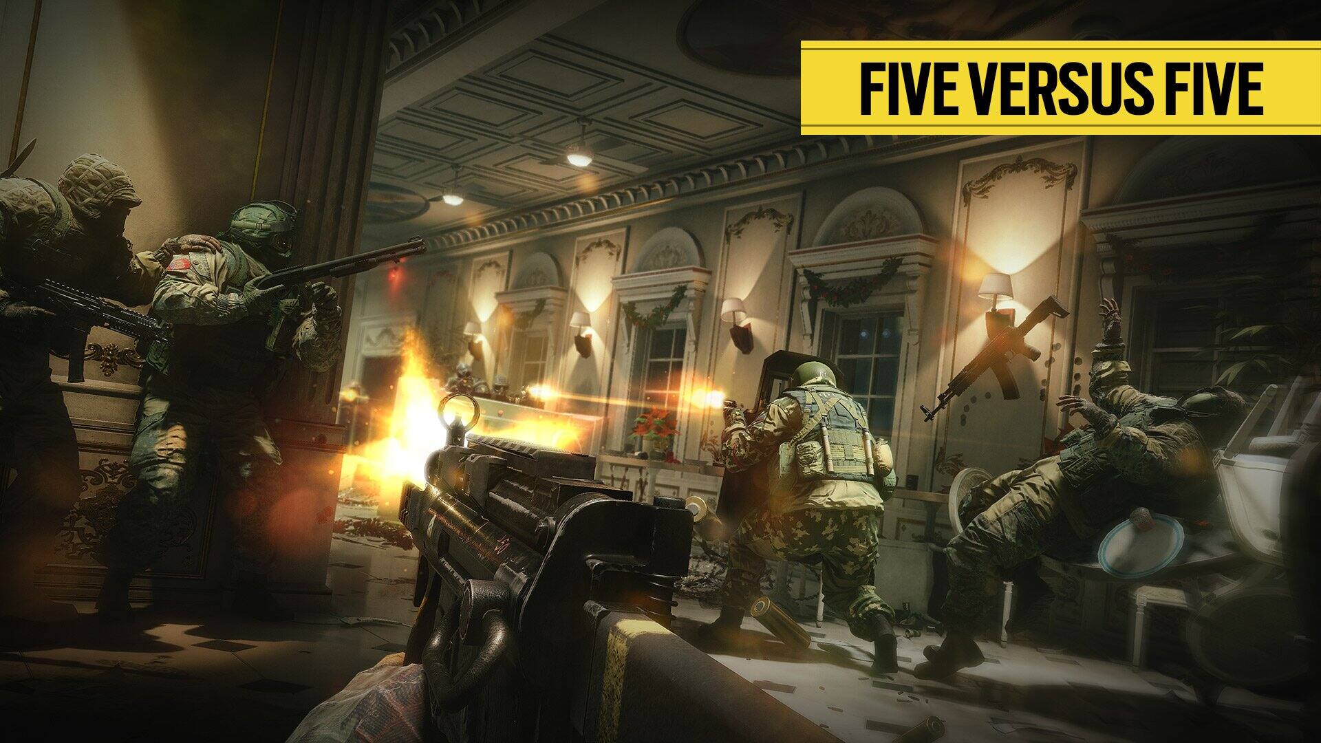 FIVE VERSUS FIVE