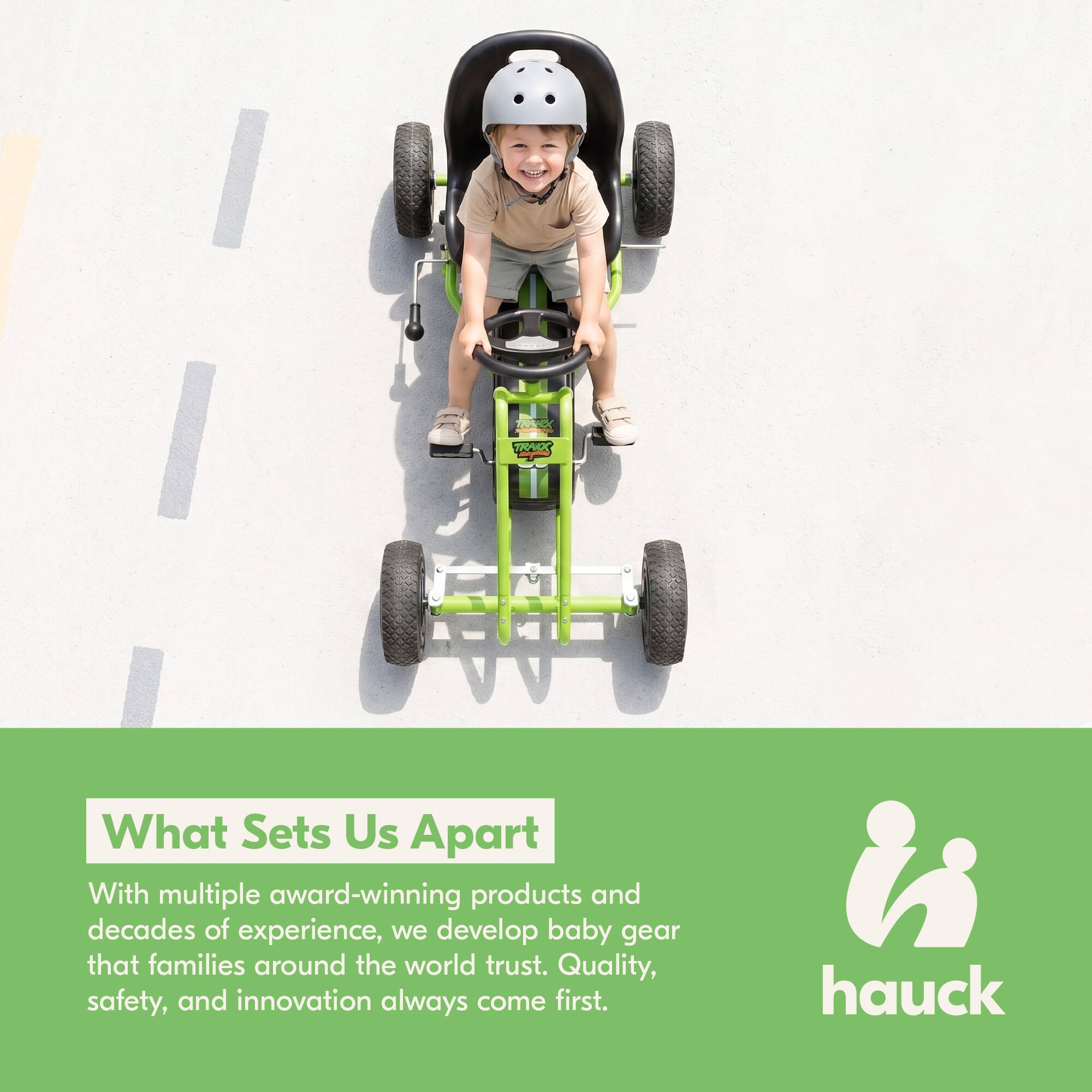 hauck Ergonomic Pedal Ride On Go Kart Toys for Boys and Girls Ages