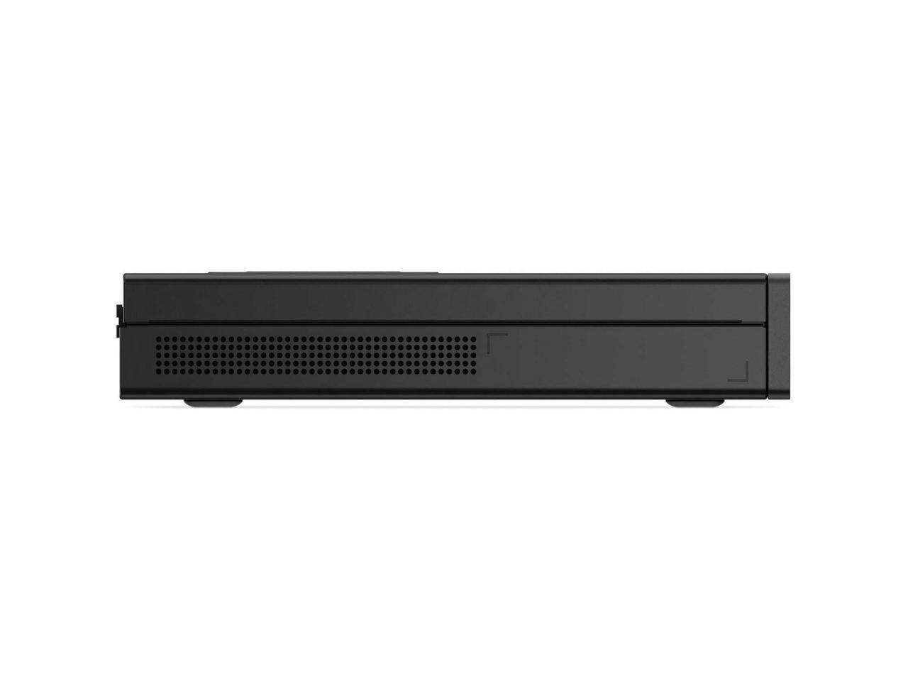 Alt View 10. Lenovo - Lenovo V100q Tiny Desktop, Intel Core i3-N305, 16GB RAM, 512GB NVMe SSD, Windows 11 Pro, Wi-Fi 6 - Black.