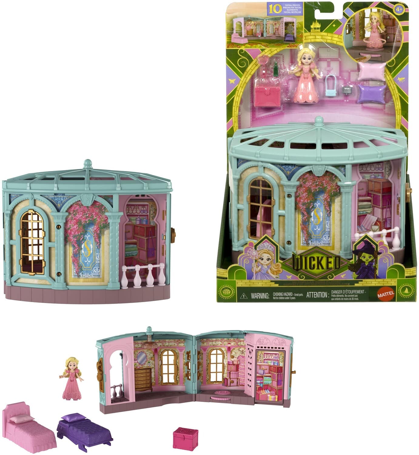 Mattel - Wicked So Popular Dorm Playset with Small Doll - COLLECTIBLES - Multicolor price history on PriceWatchPro