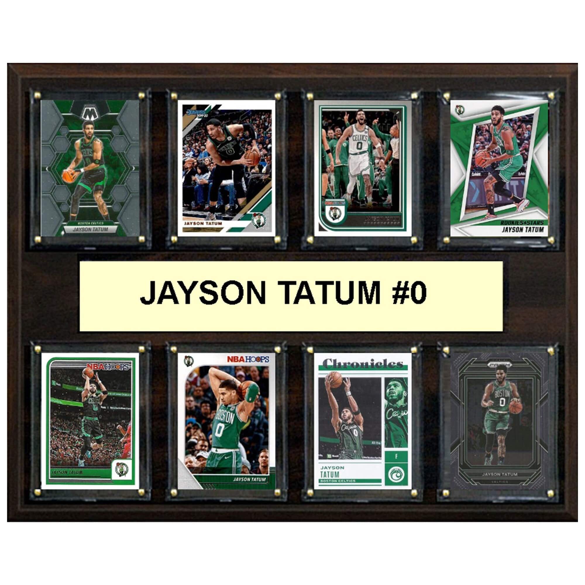 "C&I Collectibles - Jayson Tatum Boston Celtics 12"" x 15"" Trading Card Plaque - Multicolor" price history on PriceWatchPro