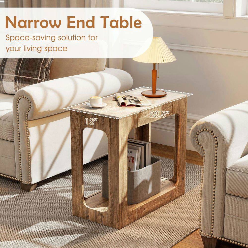 Narrow End Table  
Space-saving solution for your living space  

12" x 23.5"