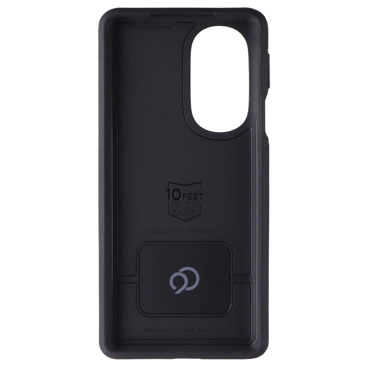 HOGE-TECH SHOCK ABSORPTION  
10 FEET MILITARY STANDARDS DUAL-LAYER PROTECTION  
Designed by Nimbus9