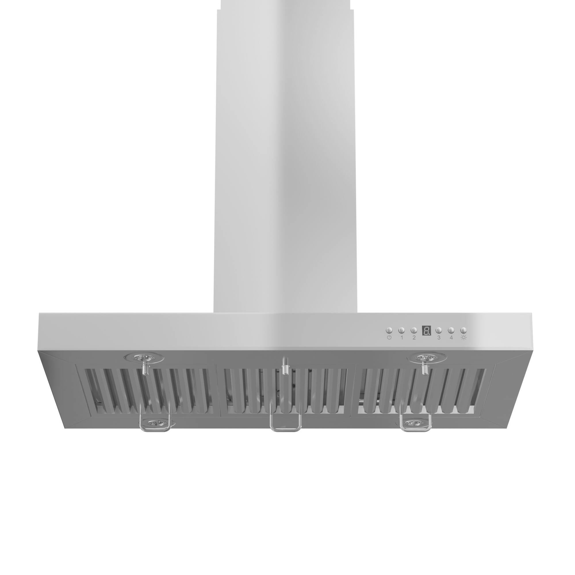 Angle. ZLINE - 30" Externally Vented Range Hood - Stainless steel.
