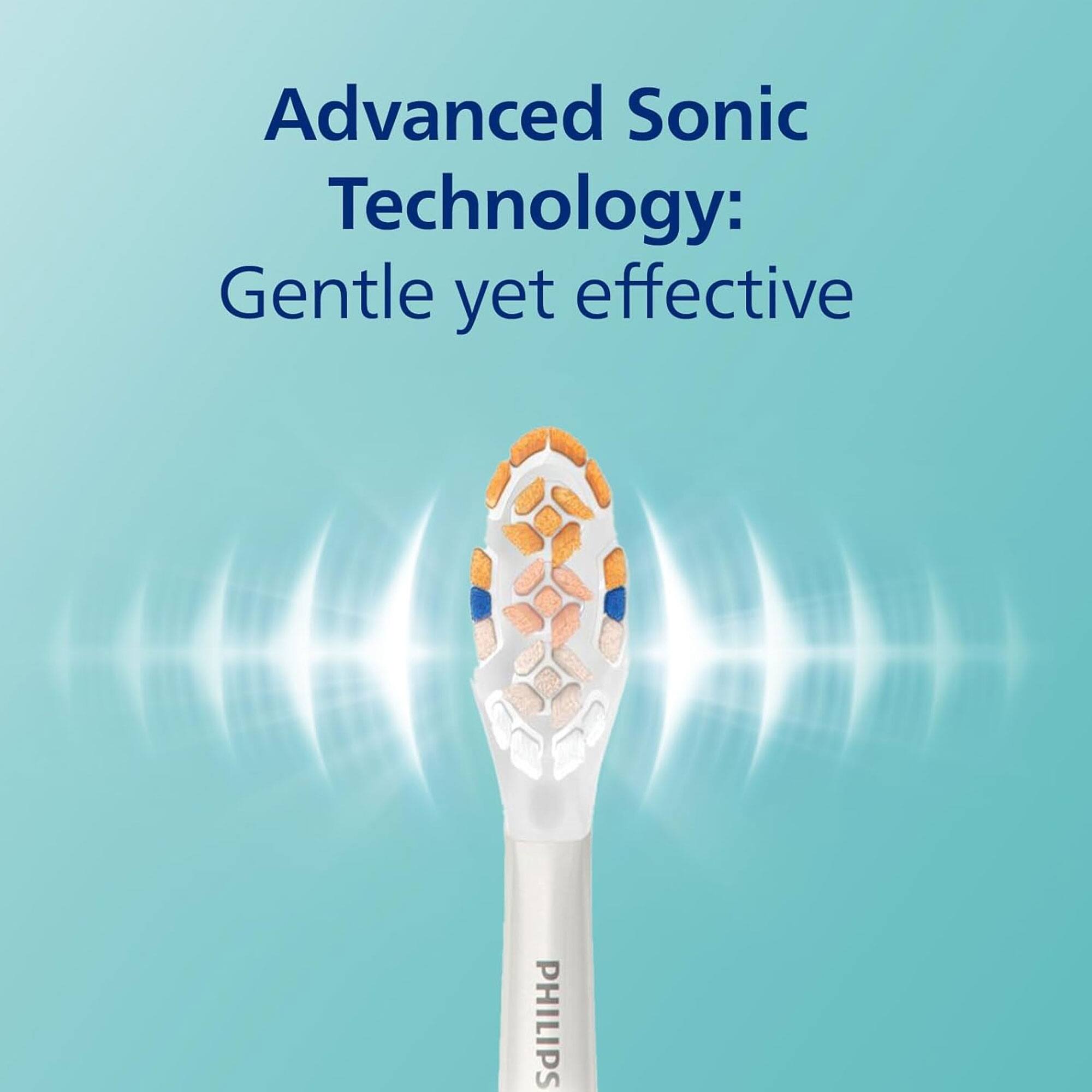 Advanced Sonic Technology: Gentle yet effective