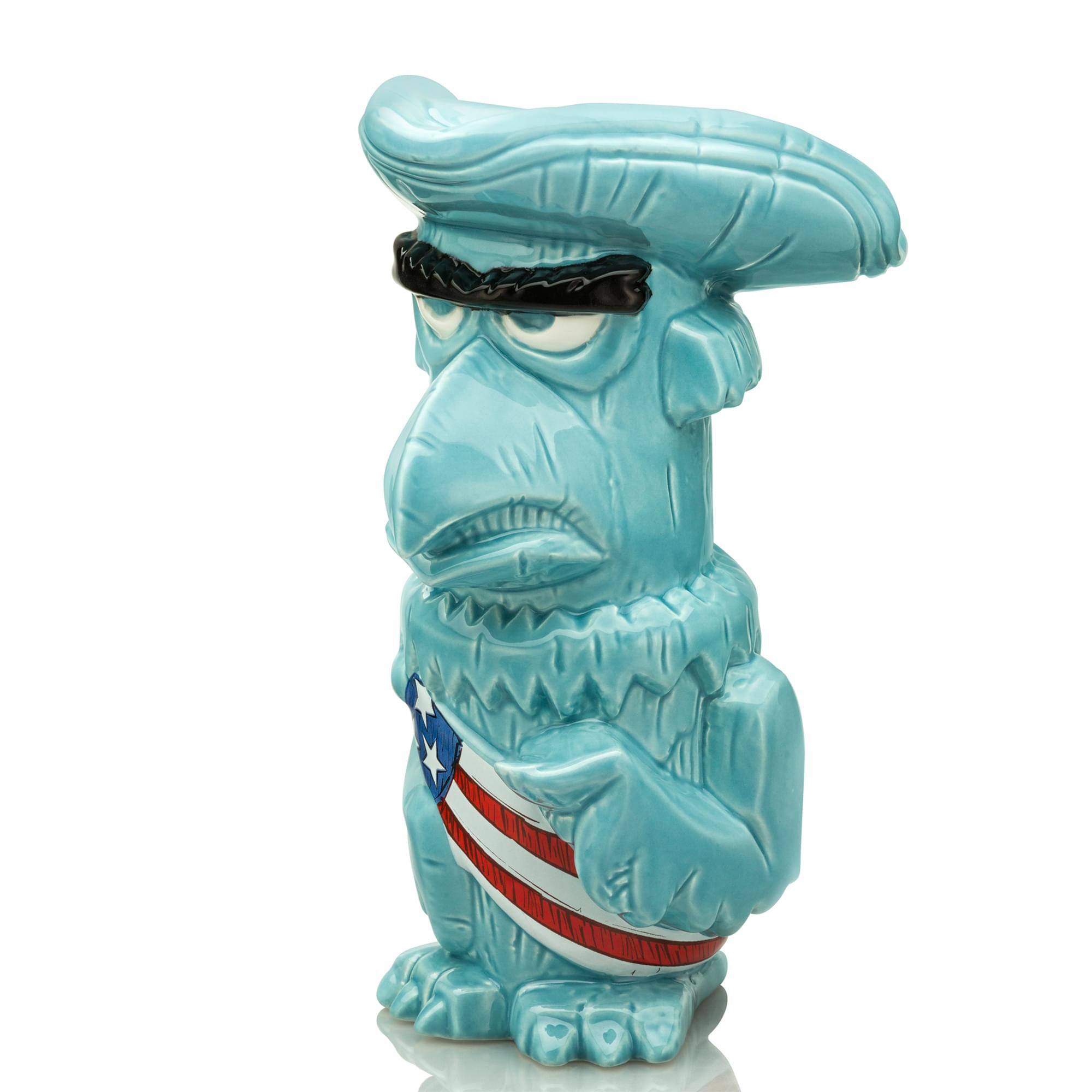 Alt View 2. Beeline Creative - Geeki Tikis The Muppets Sam Eagle Tricorne Hat Ceramic Mug | Holds 22 Ounces - Blue.