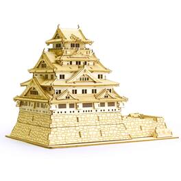 3D Puzzle - 3D DIY Puzzle: Osaka Castle wa-gu-mi - 233pcs