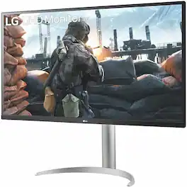 LG - 27BP55U-B 27" Class 4K UHD LCD Monitor - 16:9 - Textured 27" Viewable - In-plane Switching (IPS) - Black