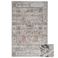 Simpli Home - Dobbins 6 x 9 Area Rug - Beige, Rust - Front_Zoom