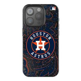 Keyscaper - MLB - Houston Astros Paisley Bling iPhone Case - 15 - Black