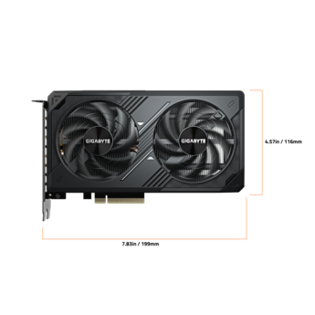 GIGABYTE GeForce RTX 5060 WINDFORCE OC 8G Graphics Card, 8GB 128 GIGABYTE GeForce RTX 5060 WINDFORCE OC 8G Graphics Card, 8GB 128