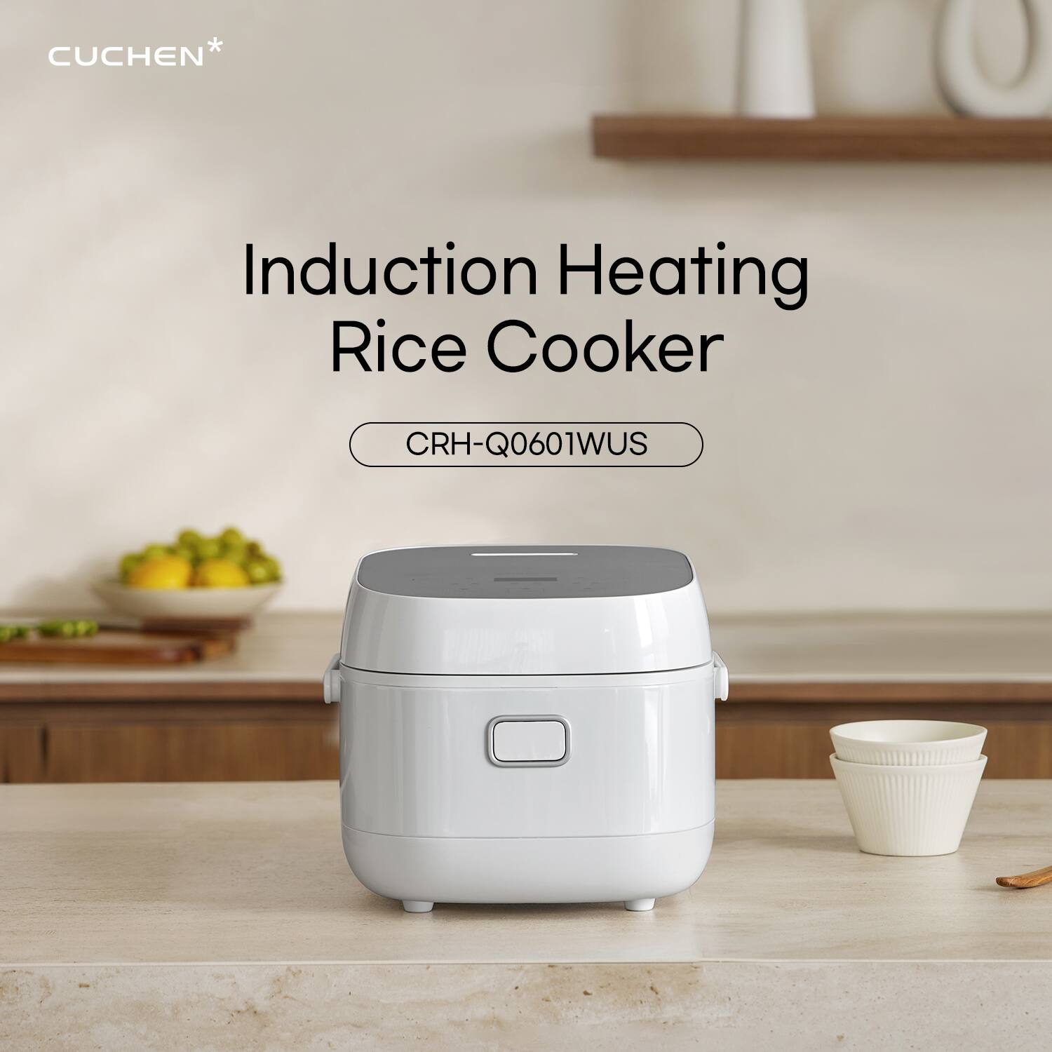 CUCHEN*  
Induction Heating Rice Cooker  
CRH-Q0601WUS