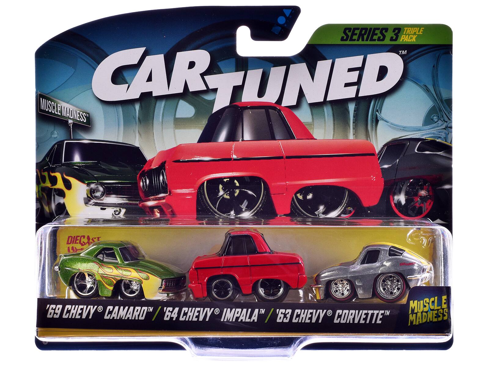 Car Tuned シリーズ ミニカーセット Car Tuned シリーズ ミニカーセット DAZE COLLECTIBLES / CAR TUNED