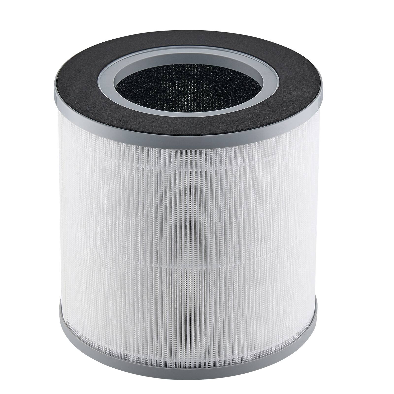 Alt View 5. VEVOR - Air Purifier Replacement Filter, H13, 3-in-1 Compact & Lightweight Replacement Filter with PP Pre-Filter - White.