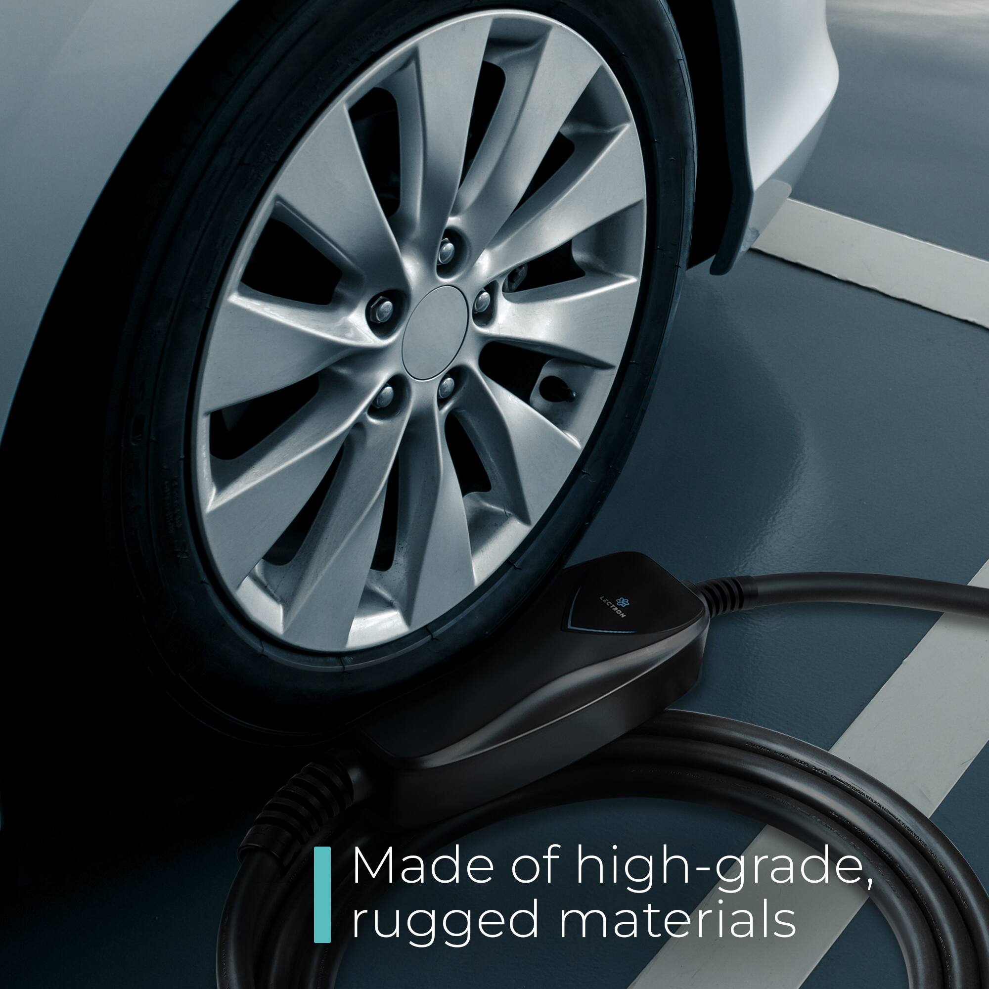 Made of high-grade, rugged materials.