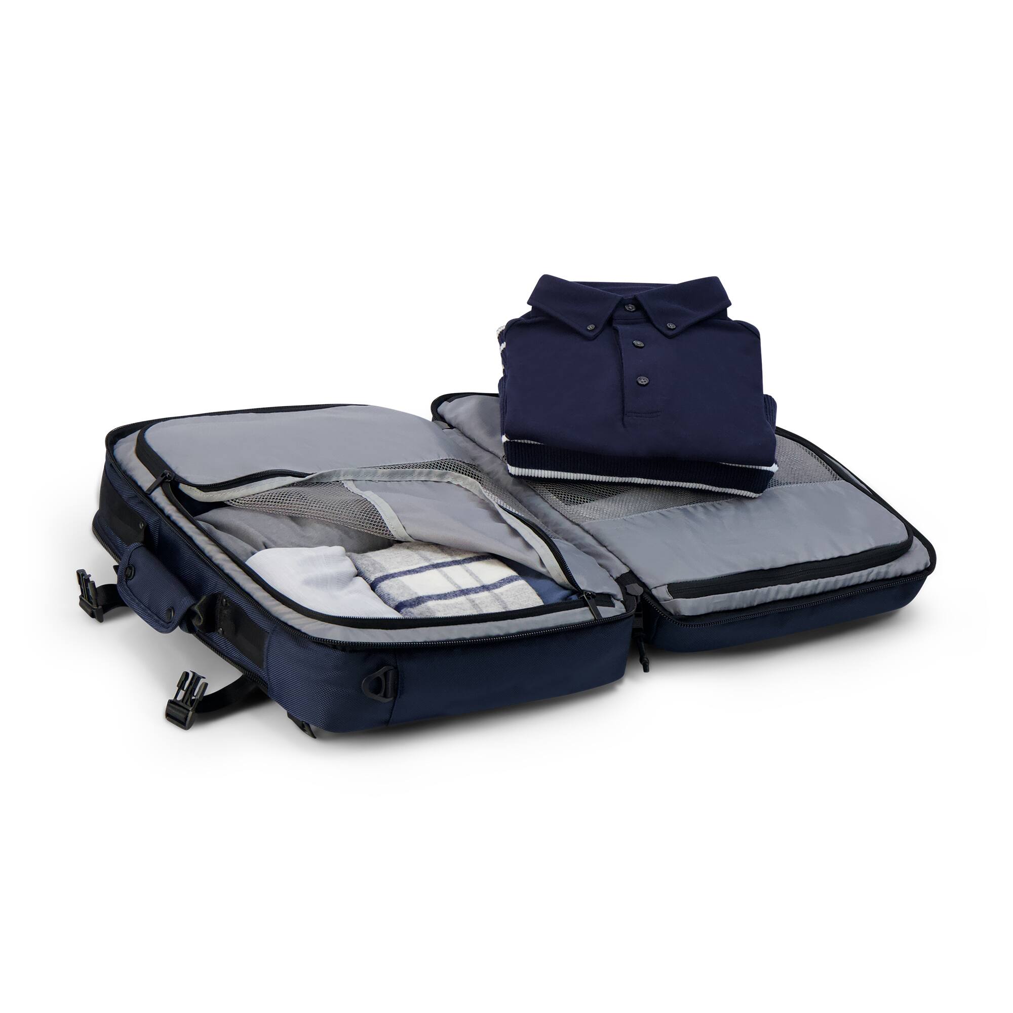 Alt View 2. Ful - Ridge Collection Cruiser Travel Backpack - Navy.