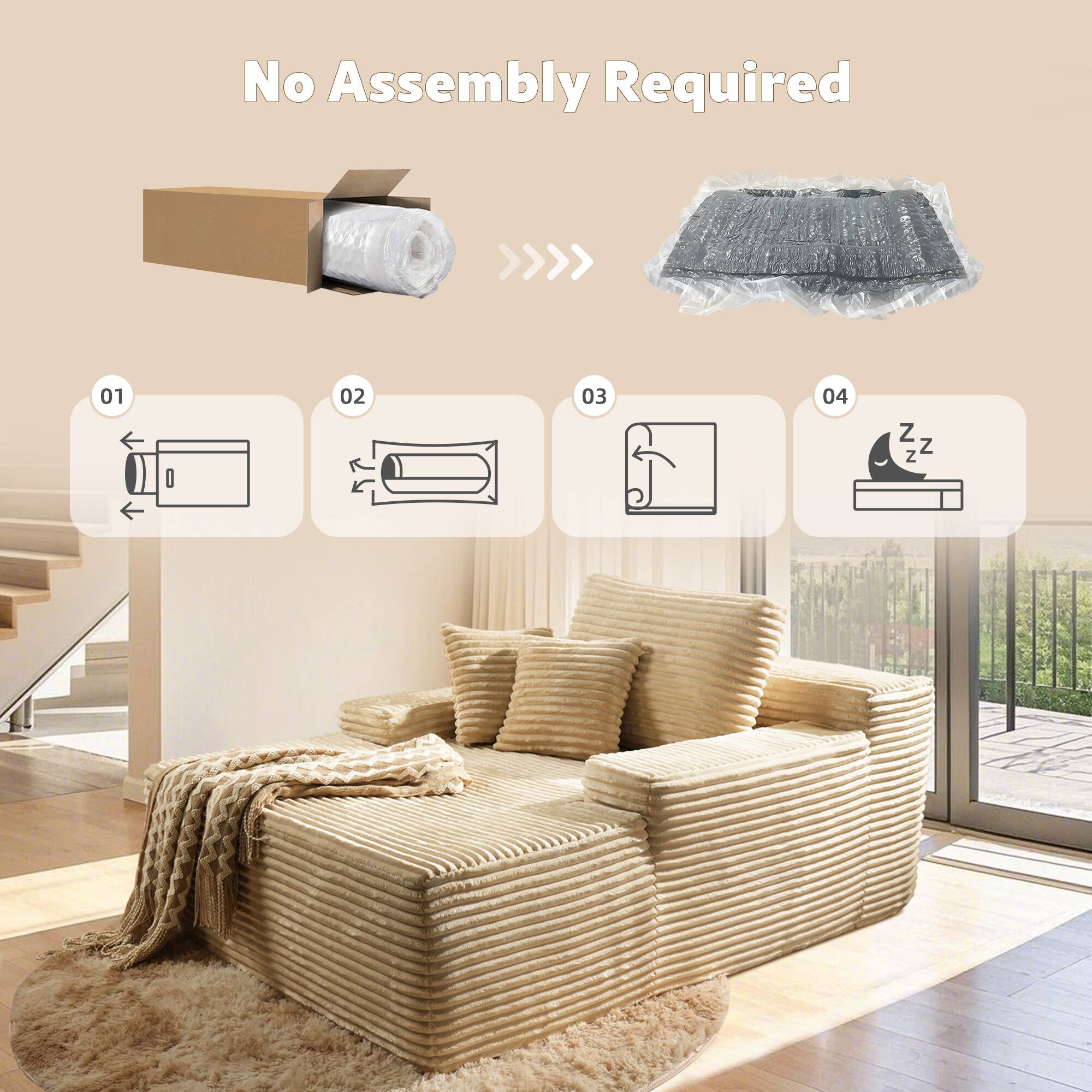 No Assembly Required

01 02 03 04

Z Z Z