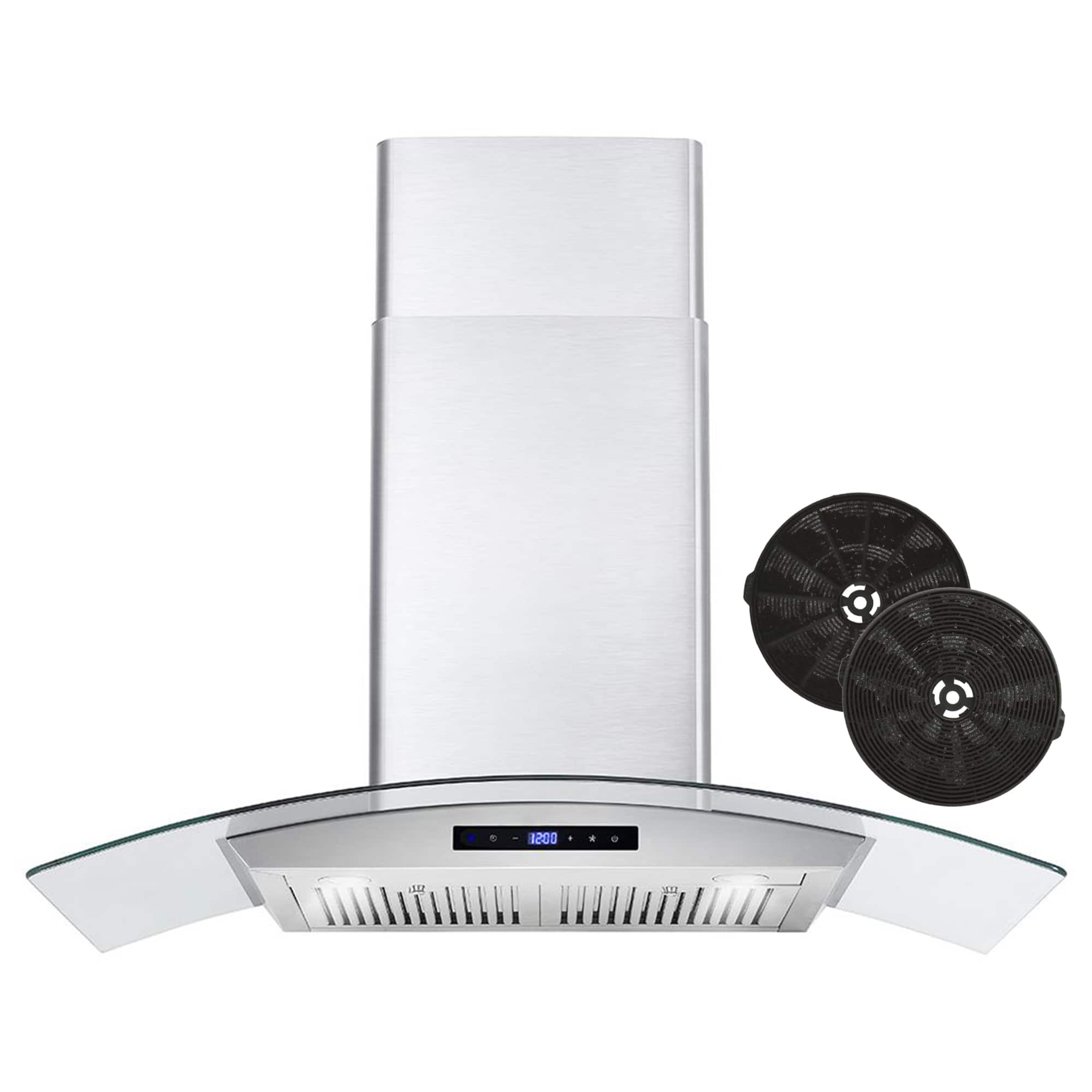 COSMO - 36 inches - Convertible - Wall Range Hood - Stainless Steel