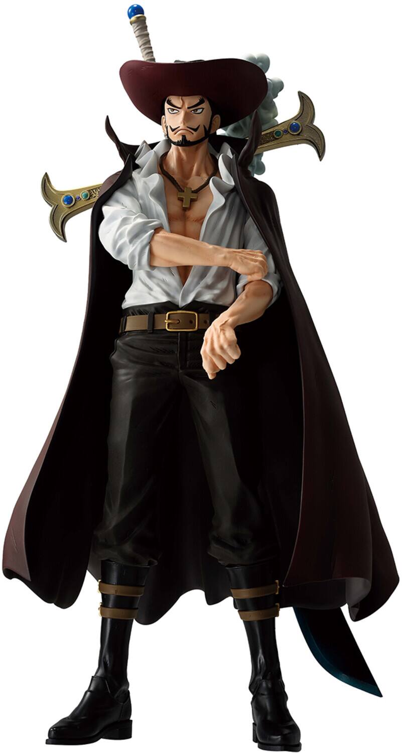 Alt View 3. Bandai - Ichibansho - One Piece - Masterlise - Dracule Mihawk (Beyond the Trials) Figure   - Collectibles - Multicolor.