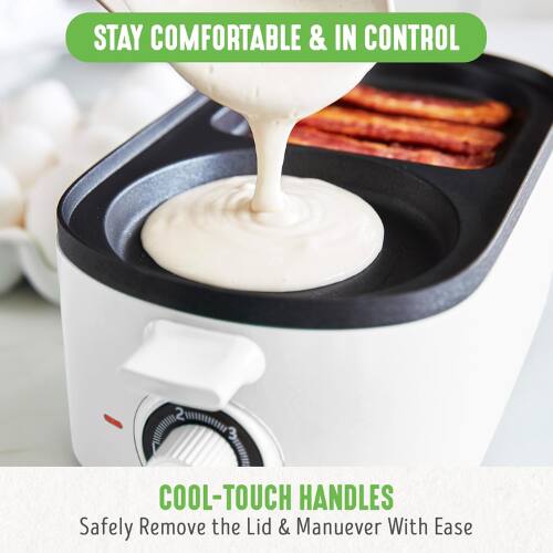 STAY COMFORTABLE & IN CONTROL

COOL-TOUCH HANDLES
Safely Remove the Lid & Maneuver With Ease