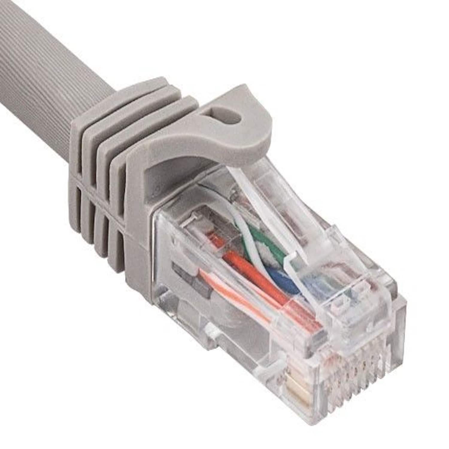 Sanoxy - Cables and Adapters; 14ft Cat6a 600 MHz UTP Snagless Ethernet Network Patch Cable - Gray price history on PriceWatchPro