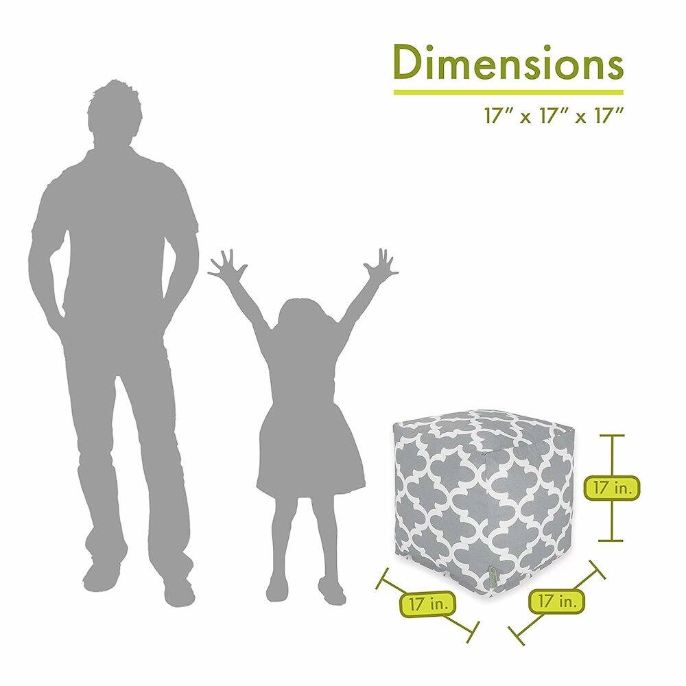 Dimensions: 17" x 17" x 17"  
17 in. x 17 in. x 17 in.