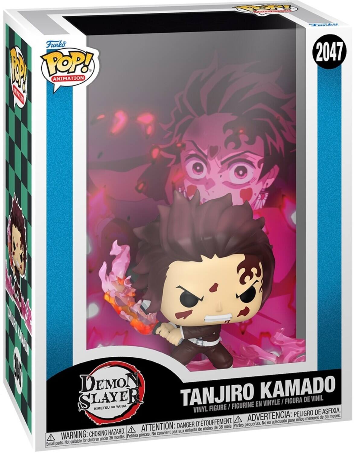 Funko POP! Animation  
2047  

Demon Slayer  
Kimetsu no Yaiba  

Tanjiro Kamado  
Vinyl Figure / Figurine en Vinyle / Figura de Vinil  

Warning: Choking Hazard. Small parts. Not suitable for children under 36 months.  
Attention: Danger d'étouffement. Petites pièces. Ne convient pas aux enfants de moins de 36 mois.  
Advertencia: Peligro de asfixia. Partes pequeñas. No es adecuado para niños menores de 36 meses.